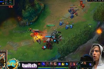 Liên Minh Huyền Thoại: SivHD gây sốc khi cầm Sion ở vị trí... xạ thủ