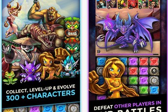 Skydoms - Game mobile RPG kết hợp match-3 cực hấp dẫn