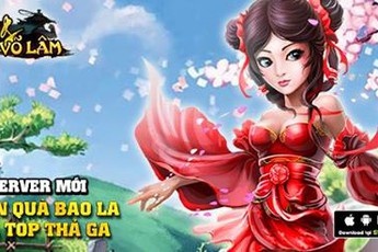 Mộng Võ Lâm ra mắt máy chủ mới Vũ Giang, tặng Gift Code giá trị