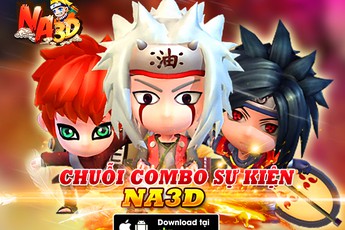 Trùm cuối Madara xuất hiện, Na 3D tặng ngay VIPcode trợ chiến Game thủ