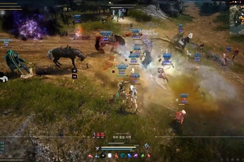 [Clip] Đã mắt với cơ chế PVP 100+ vs 100+ trong Black Desert