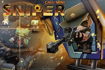 Call Of Mini: Sniper - Thử tài thiện xạ diệt Zombie