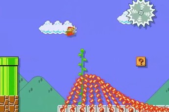 Hài hước game Mario khó tới mức không lối thoát