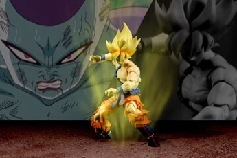 Xem đoạn phim 'đồ chơi' Son Goku biến hình cực đỉnh