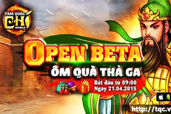 Tam Quốc Chí Mobile tặng 500 Giftcode nhân dịp Open Beta