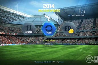FIFA Online 3 Việt Nam cập nhật phiên bản ROSTER UPDATE!