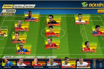 Webgame 433 - Game quản lý bóng đá tung ảnh Việt hoá chi tiết