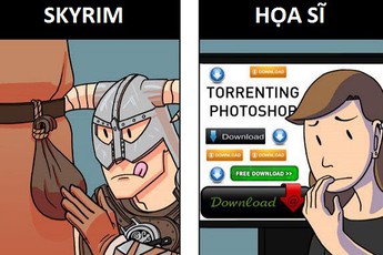 Skyrim giống nghề họa sĩ ở chỗ nào?