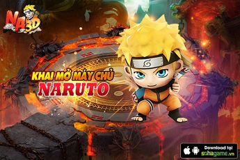Ra mắt server Naruto, Na 3D tặng Giftcode tri ân Game thủ Việt