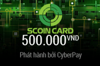 SohaGame hợp tác với Cyberpay, phát hành thẻ thanh toán Scoin