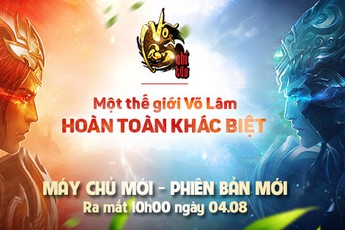 Võ Lâm Chí Tôn ra mắt phiên bản mới, tặng 300 Gift Code