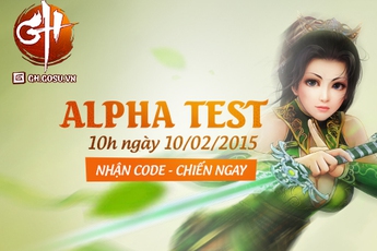 Giang Hồ Võ Hiệp chính thức Alpha Test vào ngày 10/02/2015