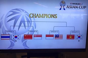 FIFA Online 3 Asian Cup 2015: Việt Nam đối đầu hạt giống số 1 Hàn Quốc