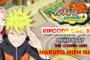 SohaGame phát Gift Code Naruto Đại Chiến