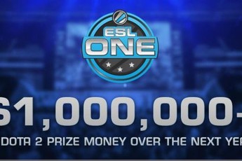 ESL công bố hệ thống giải đấu DOTA 2 tổng giải thưởng khởi điểm 1 triệu USD
