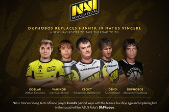 DOTA 2: Dendi chính thức có đồng đội mới cho các cuộc chinh phục