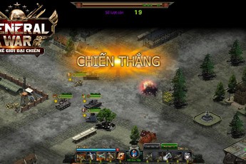 General War Thưởng 10 Triệu Tiền Mặt Cho Top 1 Đấu Trường