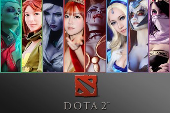 DOTA 2: Những bóng hồng của cộng đồng DOTA 2 thế giới