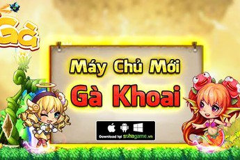 Khai mở máy chủ Gà Khoai, iGà tặng Giftcode giá trị