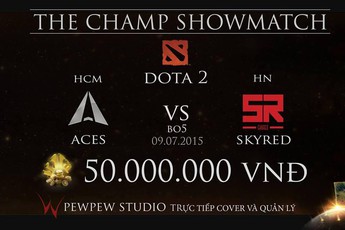Trận đấu lớn nhất lịch sử DOTA 2 Việt Nam đã kết thúc [Aces 0 - 3 Skyred]
