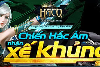Hơn 10.000 game thủ Hắc Ám Chi Quang đua top rinh xế khủng