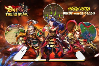 Game thẻ bài Đại Tướng Quân chính thức Open Beta ngày 28/08