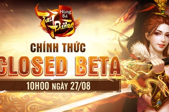 Hùng Bá Tùy Đường tặng Gift Code nhân dịp Closed Beta 27/08