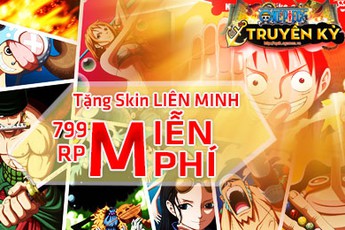 GameK gửi tặng 5 trang phục 799RP Liên Minh Huyền Thoại (số thứ 53)