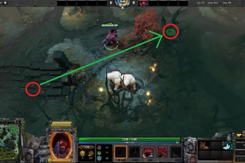 Trick hữu dụng DOTA 2: Stack 3 mỏ quái cùng lúc với Shadow Demon