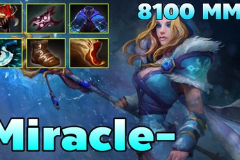 DOTA 2: Rylai trong tay Miracle bá đạo đến từng centimet
