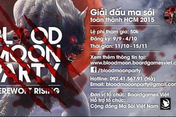 Xuất hiện giải đấu board game lớn nhất Việt Nam