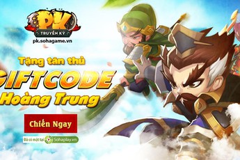 PK Truyền Kỳ tặng 500 Giftcode nhân dịp ra mắt