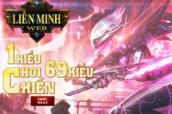 Liên Minh Web chính thức ra mắt trên cổng SohaPlay vào 9h00 ngày 22/10/2015