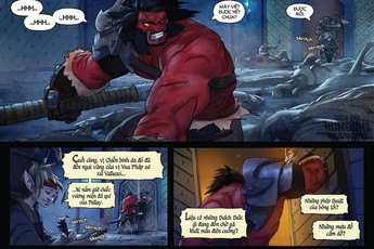 Truyện tranh DOTA 2 vietsub: Axe – Tòa thành cuối cùng (phần cuối)