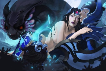 DOTA 2: Ngắm loạt ảnh fanart "chất lừ" về các nữ tướng xinh đẹp