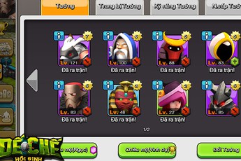 Lộ ảnh Việt hóa đậm chất Clash of Clans của Đế Chế Hồi Sinh