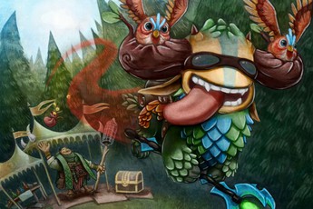 Mẹo DOTA 2: Phá Ward an toàn, hiệu quả bằng Courier