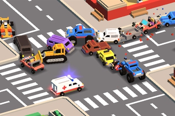 Trổ tài điều tiết giao thông trong Traffic Rush 2