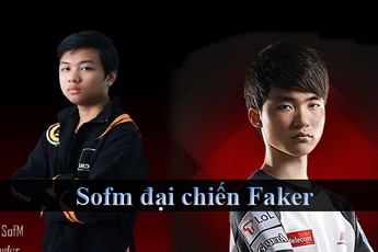 Trở lại Thách Đấu, SOFM “quẩy” cùng cao thủ Liên Minh Huyền Thoại SKT T1 như cơm bữa