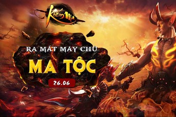 Kiếm Ma ra mắt máy chủ Ma Tộc, tặng Gift Code tân thủ cực giá trị