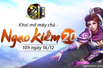 Tặng 200 Gift Code Ngạo Kiếm Lệnh trong Ngạo Kiếm Kỳ Thư