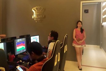 Royal Gaming - Tham quan quán game đỉnh của cô chủ 9x xinh đẹp