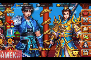 Cùng soi Tam Quốc Chí Mobile ngày đầu ra mắt game thủ Việt