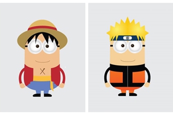 Đấu Trường Manga: Cười ngất khi các siêu anh hùng manga hóa thân thành… Minion