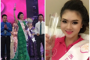 Mỹ nhân kiếm hiệp bất ngờ giật giải cuộc thi Nữ sinh viên Việt Nam duyên dáng 2015