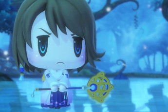 Yuna xuất hiện cực ngố trong World of Final Fantasy