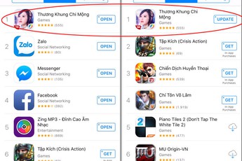Thương Khung Chi Mộng “ẵm” top 1 hàng loạt bảng xếp hạng