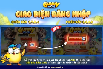 Gunny Mobi lột xác mới mẻ với phiên bản Tân Thế Giới