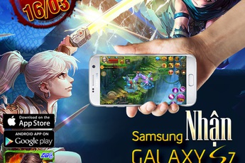 [Chuyện hiếm có] Bách Chiến Mobile tặng Samsung Galaxy S7 mà không yêu cầu game thủ Đua Top
