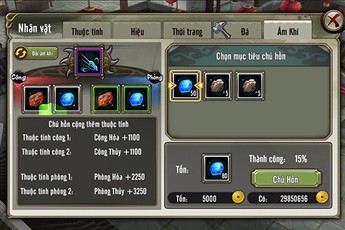 Bí kíp giúp game thủ tăng lực chiến với Ám Khí của Thiên Long Bát Bộ 3D Mobile